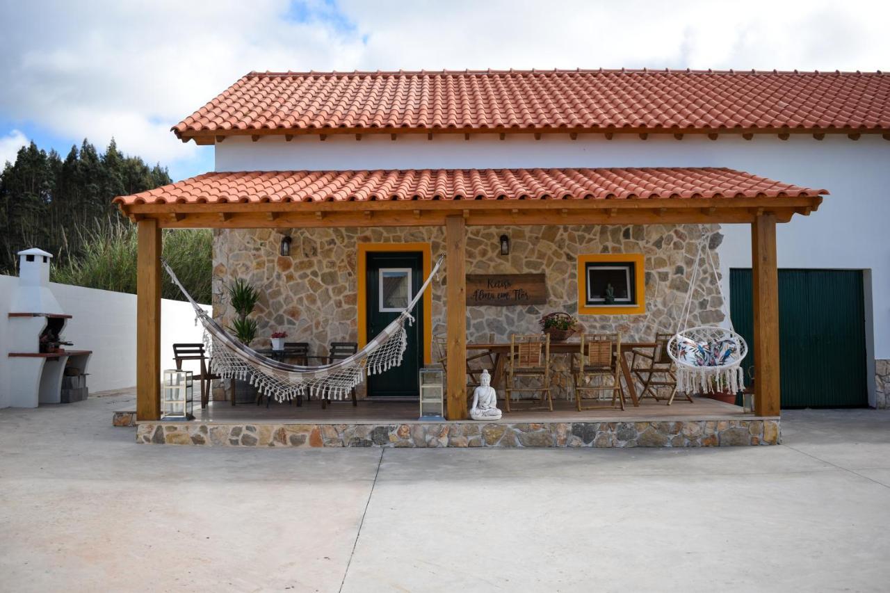 Retiro Alma em Flor Quinta Privada com Piscina Nazaré Villa Exterior foto