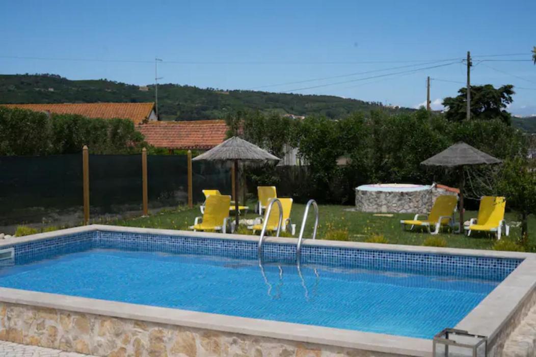 Retiro Alma em Flor Quinta Privada com Piscina Nazaré Villa Exterior foto